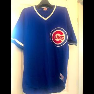 Vintage 80s Mesh Chicago Cubs Jersey